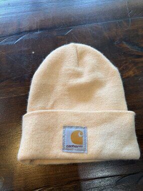 Carhartt Beanie Beige, Excellent Condition, One Size